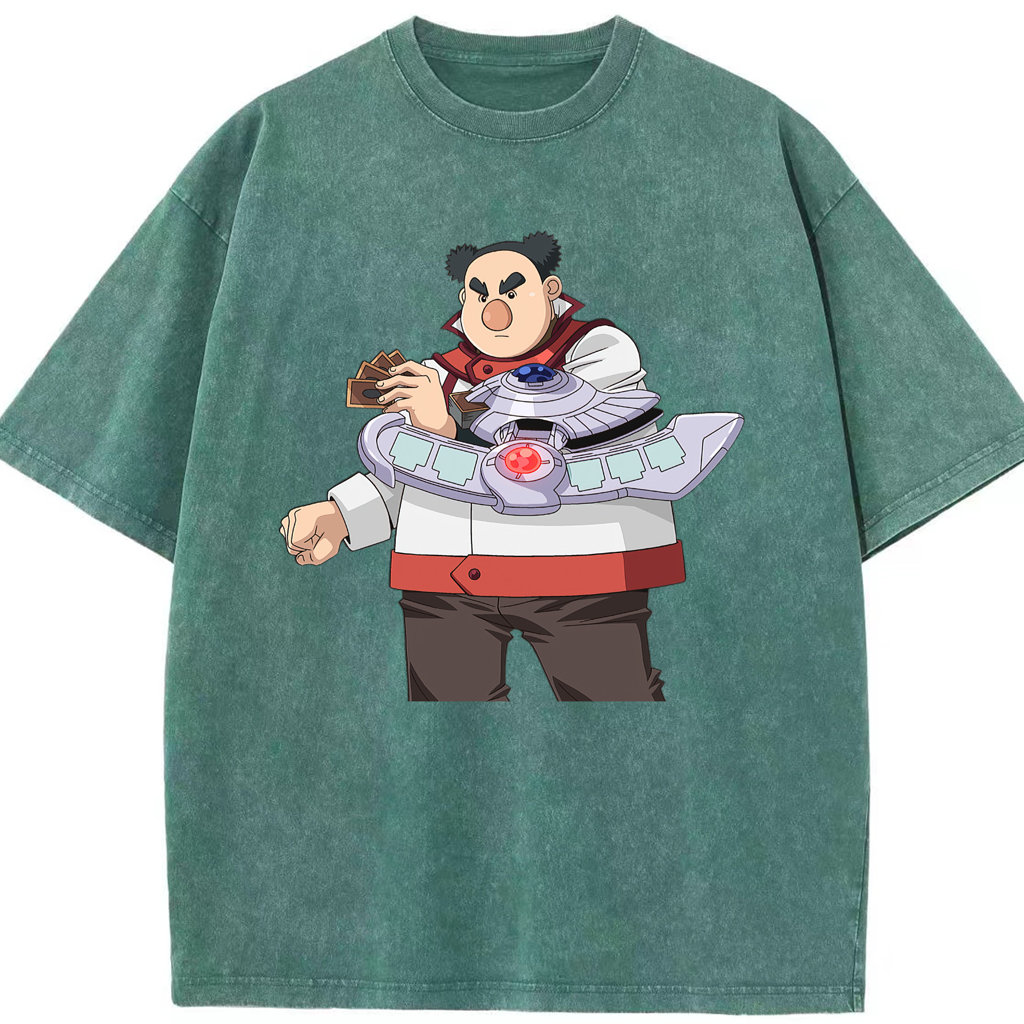 （画像用） 遊☆戯☆王 Yu-Gi-Oh! 綿100% ヴィンテージ風 半袖Tシャツ（フロントプリント）